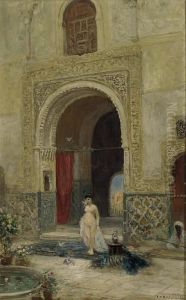 The Harem Beauty by Frans Wilhelm Odelmark