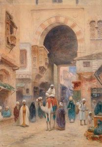 Tor In Kairo by Frans Wilhelm Odelmark