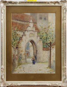 Wilhelm :stadsbild by Frans Wilhelm Odelmark