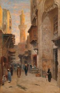 Scena Di Strada Araba