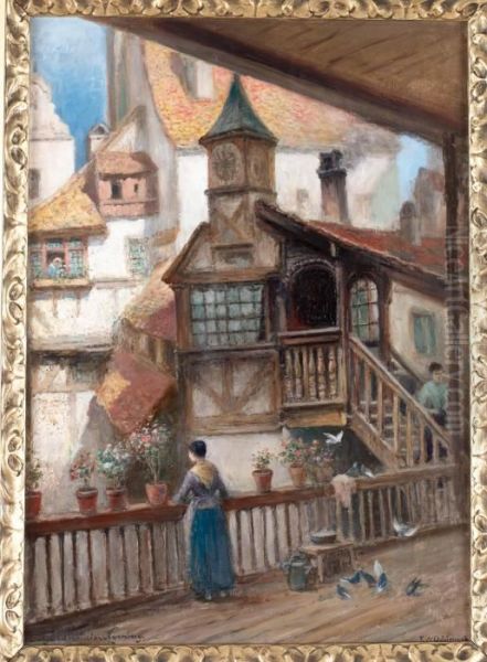 Stadsvy Nurnberg - view 1