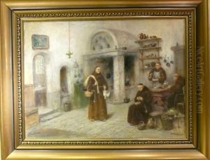 "klosterkok". by Frans Wilhelm Odelmark