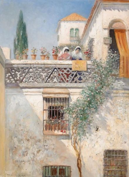 En Balkong I Sevilla - view 1