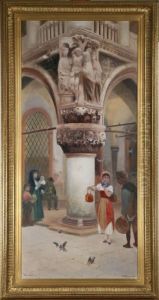 Motiv Fran Venedig by Frans Wilhelm Odelmark