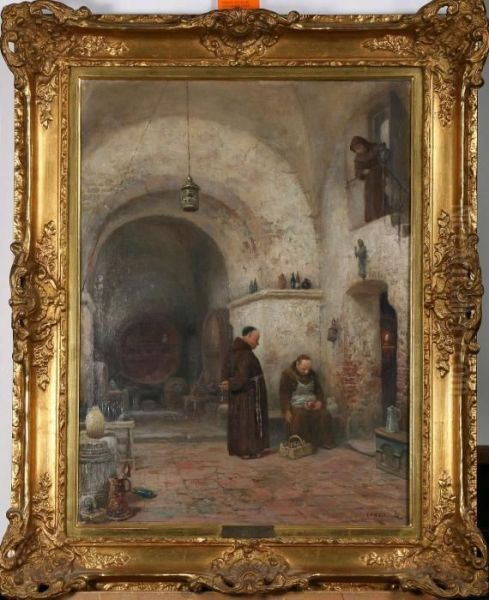 Munkar I Klosterinterior - view 1