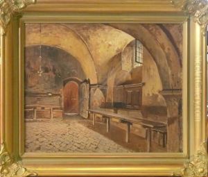 Interior. by Frans Wilhelm Odelmark