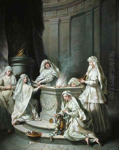 Vestal Virgins, 1727 - view 1
