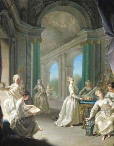 Modern Virgins, 1728 by Jean Raoux