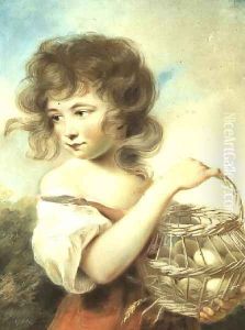 The Girl with the Basket of Eggs