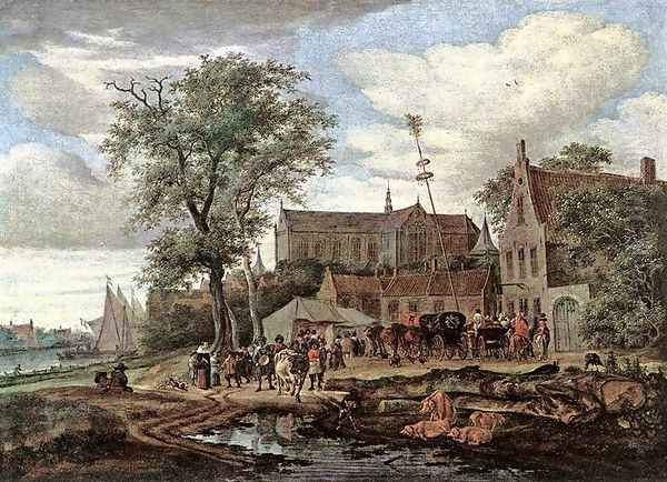 Tavern with May Tree 1664 - view 1