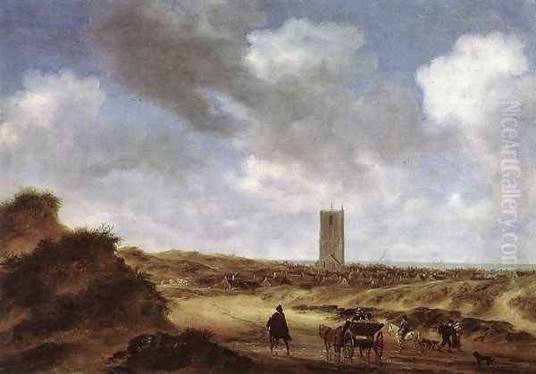 View of Egmond aan Zee 1640 - view 1
