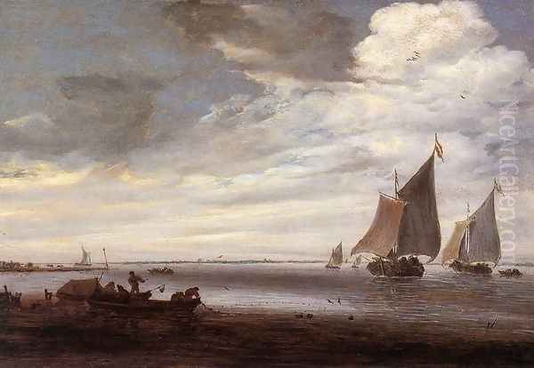 River Scene c. 1660 - view 1