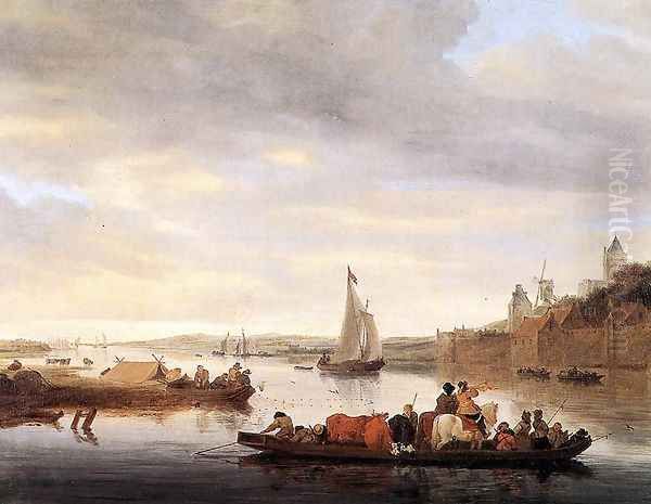 The Crossing at Nimwegen - view 1