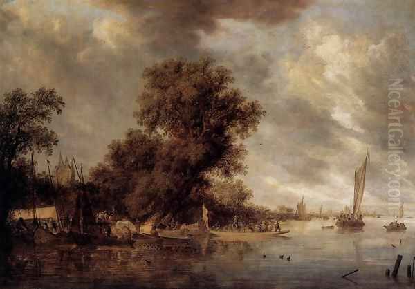 River Landscape at Arnheim - view 1