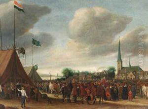 The Horse Fair at Valkenburg The Horse Fair at Valkenburg