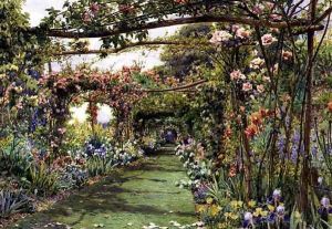 The Rose Pergola, Blackhurst House, Tunbridge Wells, Kent The Rose Pergola, Blackhurst House, Tunbridge Wells, Kent