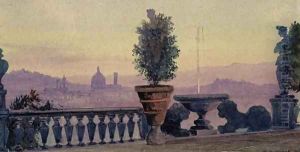 A View of Florence from the Surrounding Hills, 1904 by Ernest Arthur Rowe