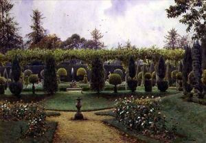 Grey Day, Brockenhurst, Hampshire by Ernest Arthur Rowe