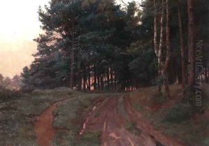 Silence Claimed Her Evening Reign, 1888 by Ernest Arthur Rowe