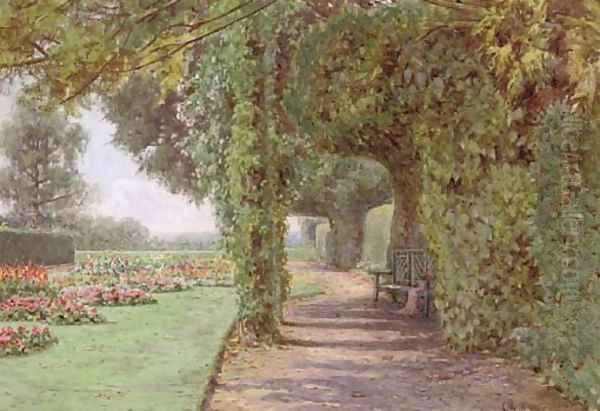 Holme Lacey, early autumn - view 1