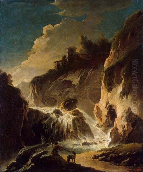 Landscape with a Waterfall - view 1