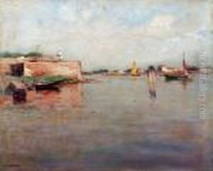 Vue Des Martigues by Jean-Baptiste Olive