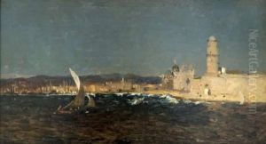 Marseille, L'entree Du Port