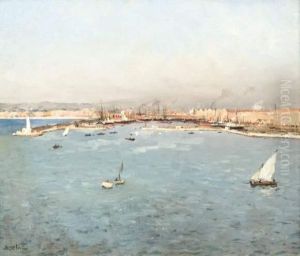 L'entree Du Port De La Joliette by Jean-Baptiste Olive