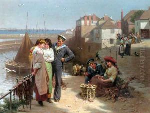 Naval Manoeuvres by Edwin Thomas Roberts