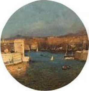 L'entree Du Port De Marseille. by Jean-Baptiste Olive