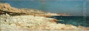 Rochers Pres De Cassis. by Jean-Baptiste Olive