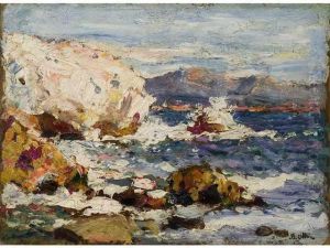 :rochers En Bord De Cote by Jean-Baptiste Olive