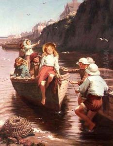 The Boating Party by Edwin Thomas Roberts