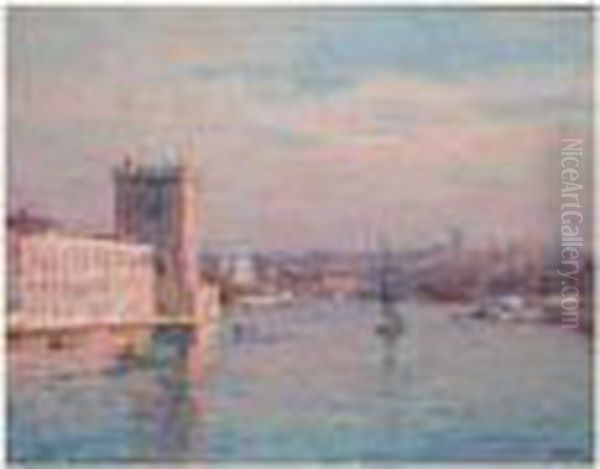 Marseille, Matin Sur Le Vieux Port - view 1