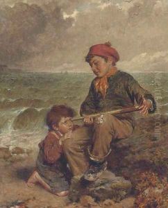 Playmates by Edwin Thomas Roberts
