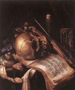 Vanitas (2) by Simon Renard De Saint-Andre