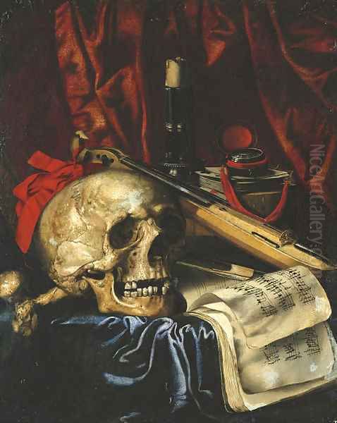 A vanitas still life - view 1