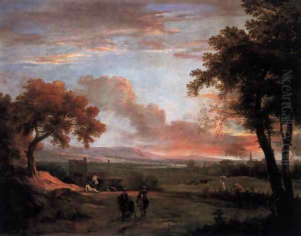 Southern Landscape at Twilight - view 1