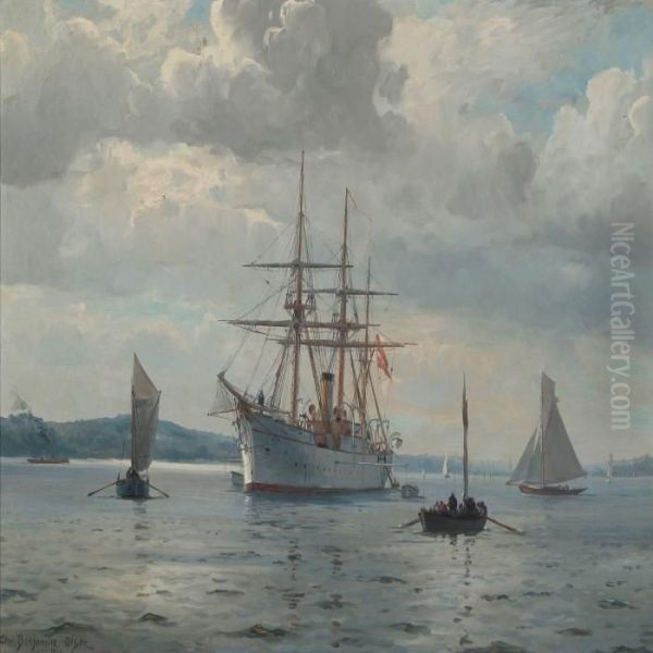 Fregatten Ingolf I Vejle Fjord - view 1