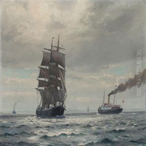 Seascape by Christian Benjamin Olsen