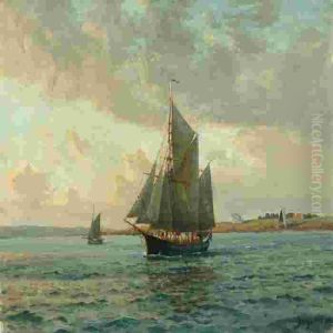 Seascape by Christian Benjamin Olsen