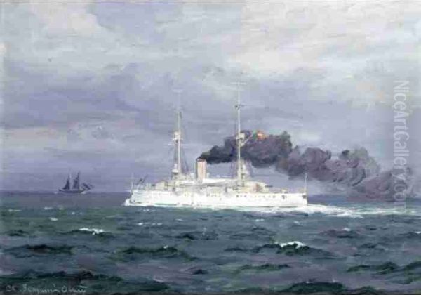Danish Cruiser Valkyrien - view 1