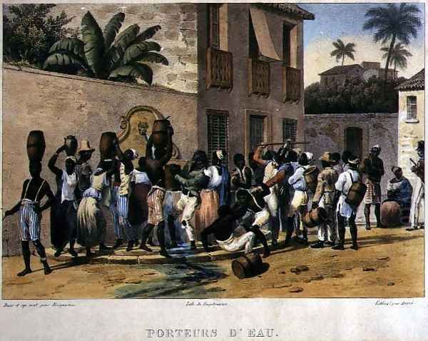 Water Carriers, engraved by Deroi, pub. by Engelmann and Company, Paris, 1835 - view 1