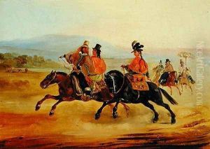 Chilean Riders, c.1835-36 by Johann Moritz Rugendas