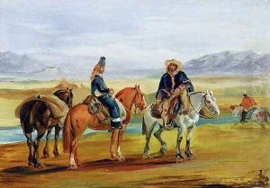 Chilean Huasos, c.1836 by Johann Moritz Rugendas