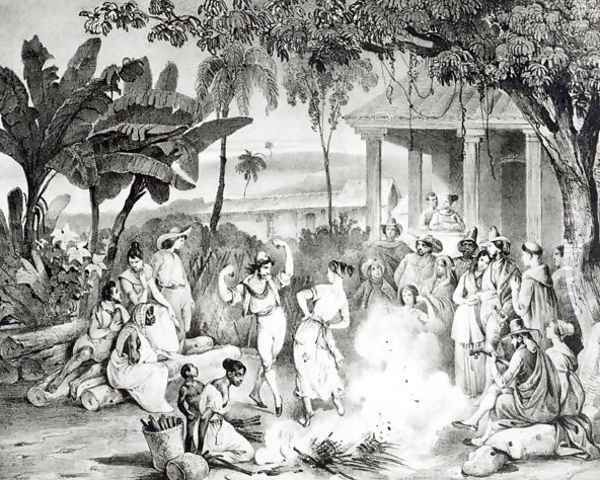 Landu Dance, engraved by Victor Adam and Monthellier - view 1