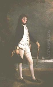 Portrait of Lord William de Vere, later 8th Duke of St. Albans, wearing midshipmans uniform