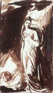 Study for Elizabeth Warren as Hebe