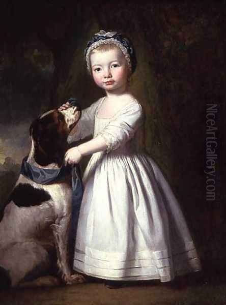 Little Boy with a Dog, c.1757 - view 1