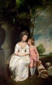 The Countess of Albemarle and her son